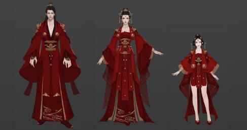 《天涯明月刀手游》心王·红鸾殿嫁衣外观图鉴