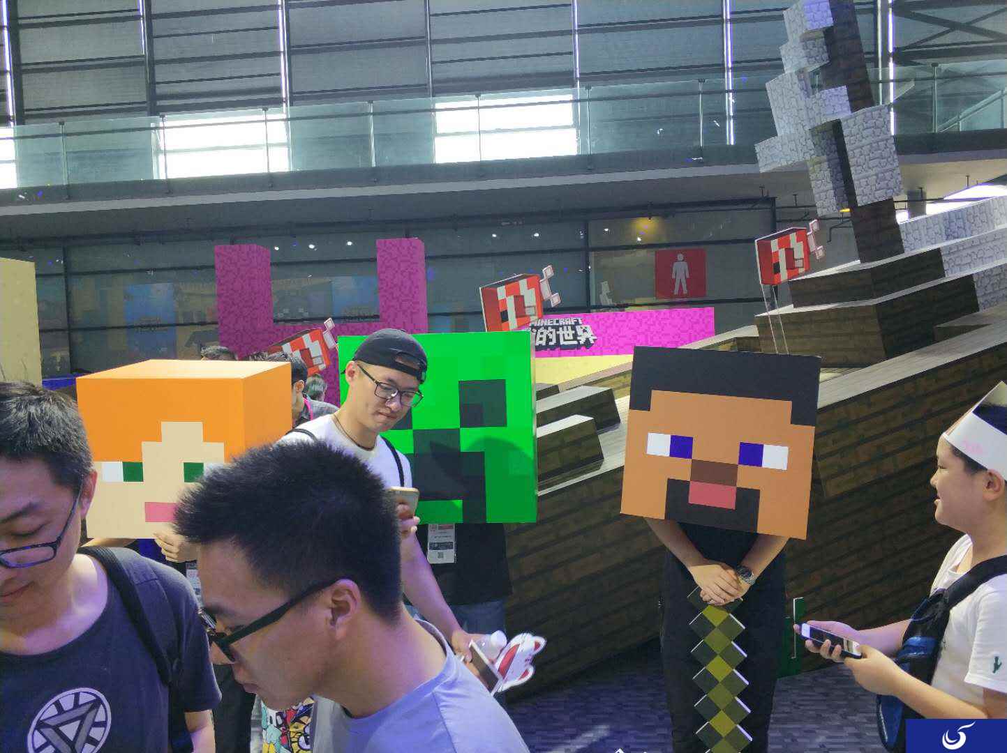 网易《我的世界》CJ展区:魅力不仅仅在于游戏本身