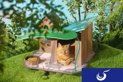 《部落冲突》联名PETKIT小佩宠物搭建公益猫屋,“流浪英雄小屋”高校安家