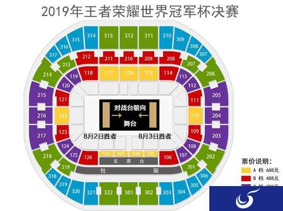 2019年王者荣耀世界冠军杯总决赛售票今日十二点开启!