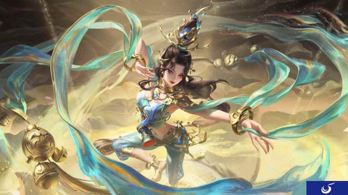 《王者荣耀》貂蝉·遇见胡旋敦煌系列皮肤公布
