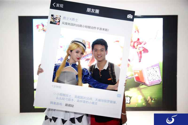 《勇士x勇士》人气主播化身锤妹萌爆ChinaJoy现场