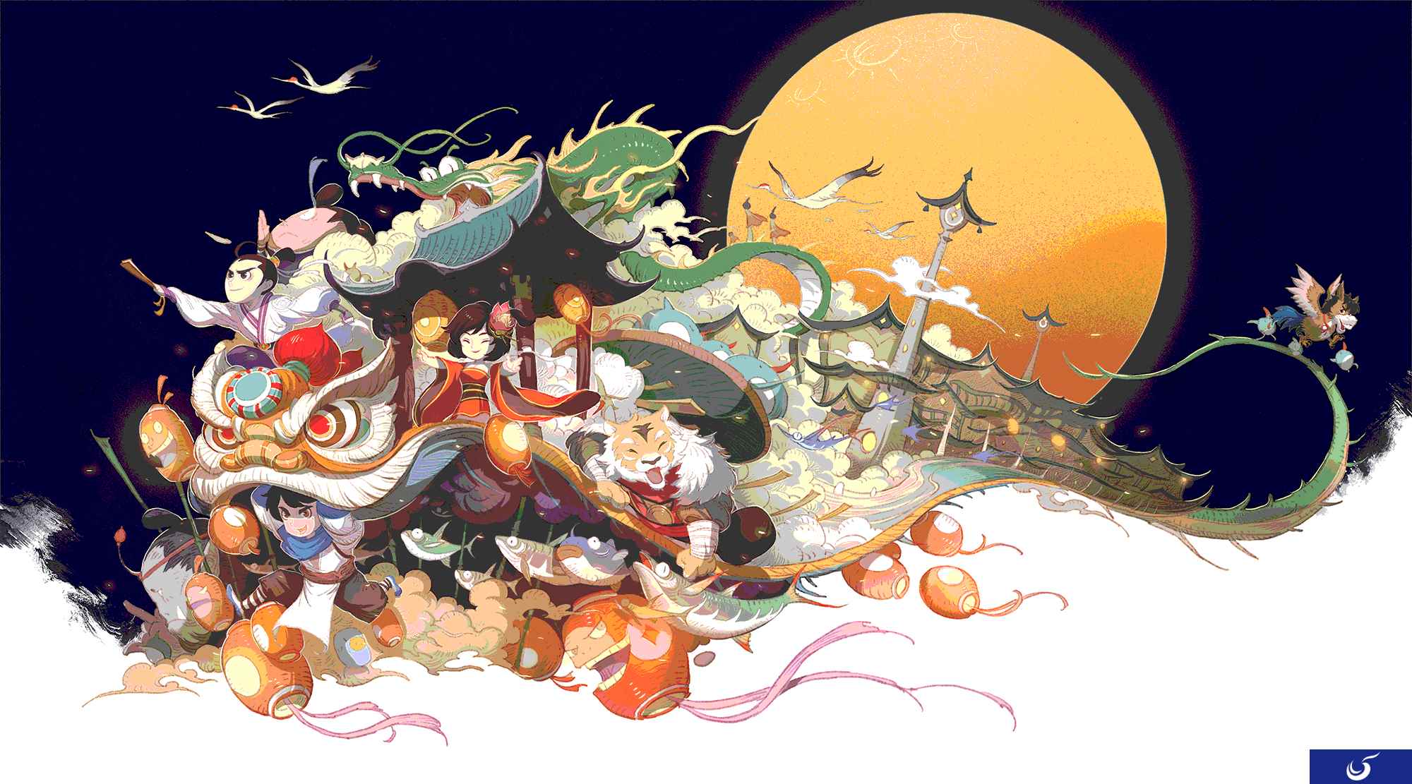 国庆中秋双节将至！大话手游六大狂欢活动好礼来袭