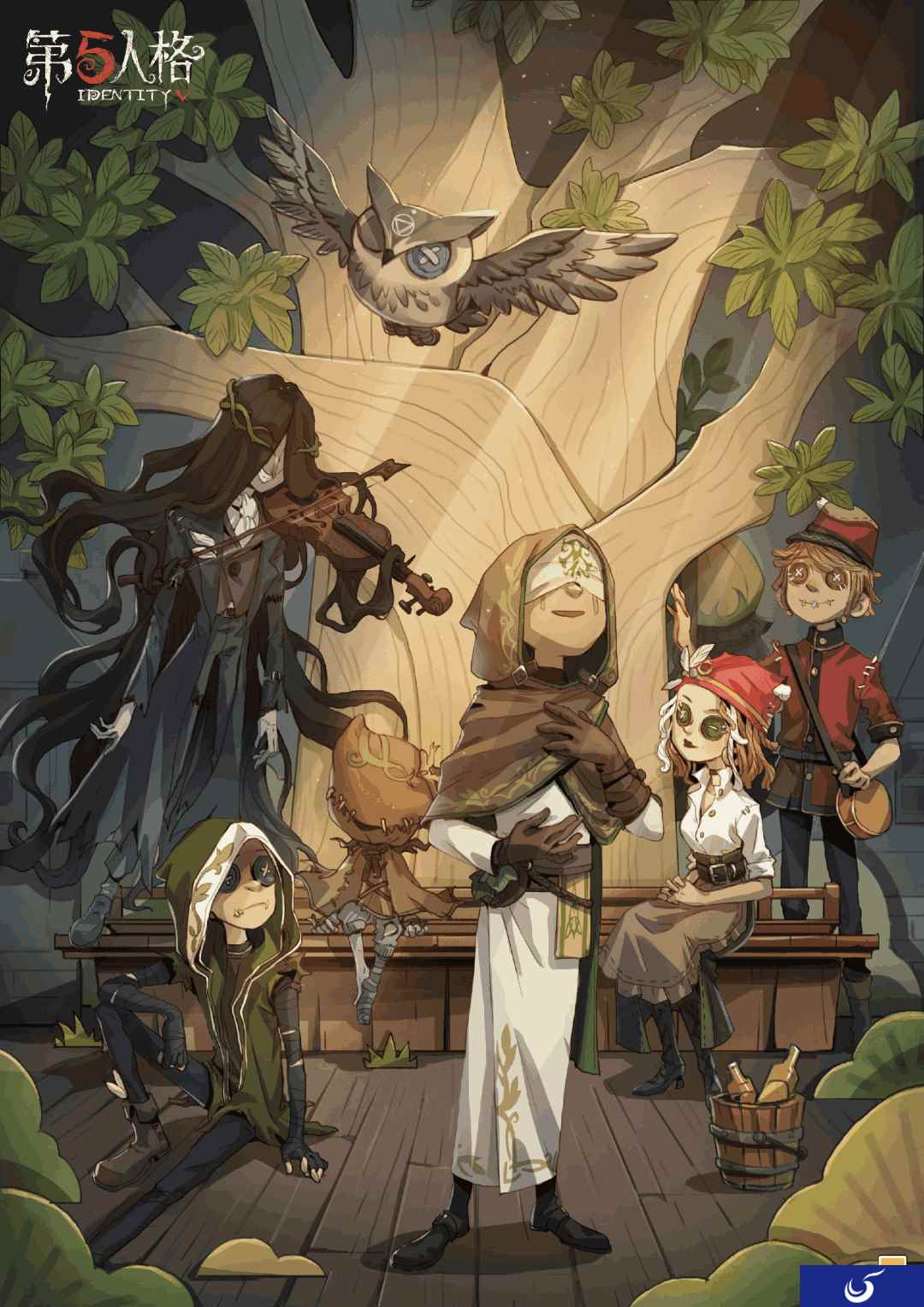 低吟浅唱 《第五人格》先知独特时装-绿洲诗人即将上线!