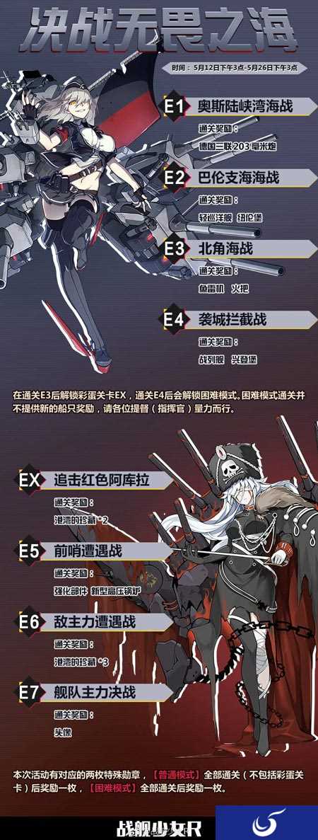 5月预告活动开启《战舰少女R》决战无畏之海