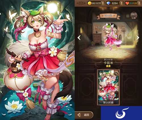 《天命传说》新英雄曝光 萌系狐妖卡兹米