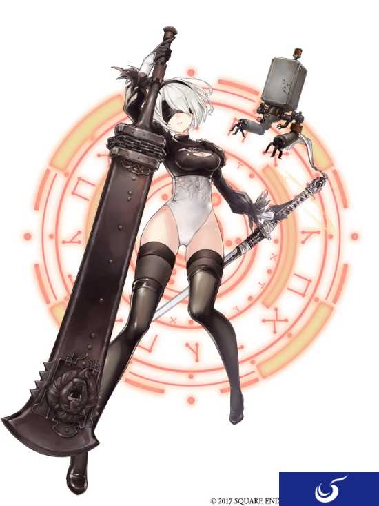 2B小姐姐加入《死亡爱丽丝》 无裙造型太美了