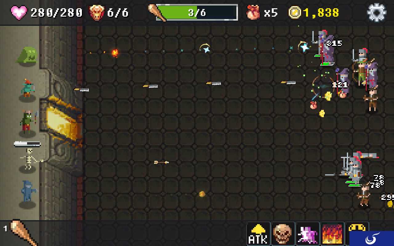 五星好评！塔防游戏《地牢防御：勇士的侵入》iOS版限免