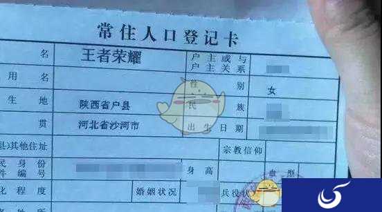 人民日报评起名“王者荣耀”：怪名还会飞一会儿