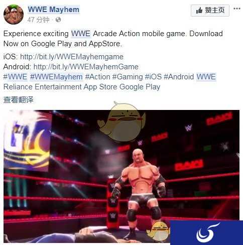 《WWE:混战》上架双平台 画面堪比WWE直播表演