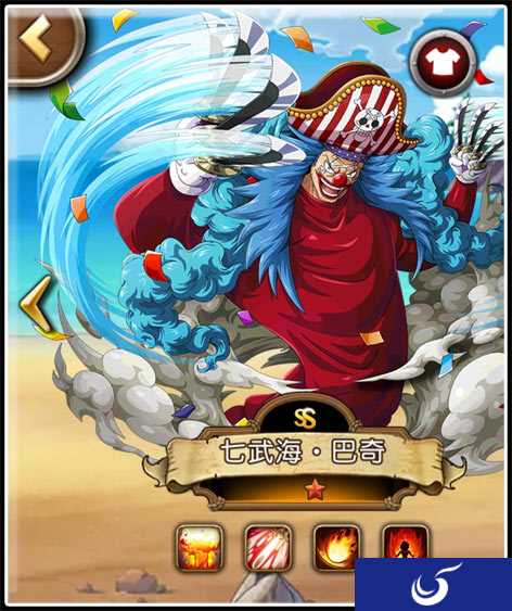 轻松打出成吨火系伤害  《海贼王启航》七武海巴奇试用报告