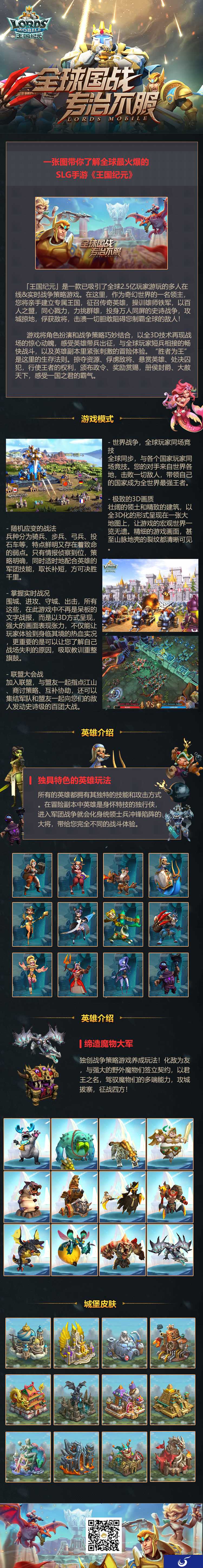 一张图带你了解全球最火爆的 SLG手游《王国纪元》