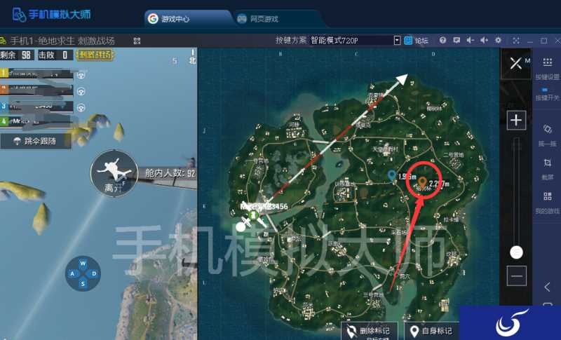 绝地求生刺激战场雨林地图新手推荐落点及手机模拟大师运行攻略