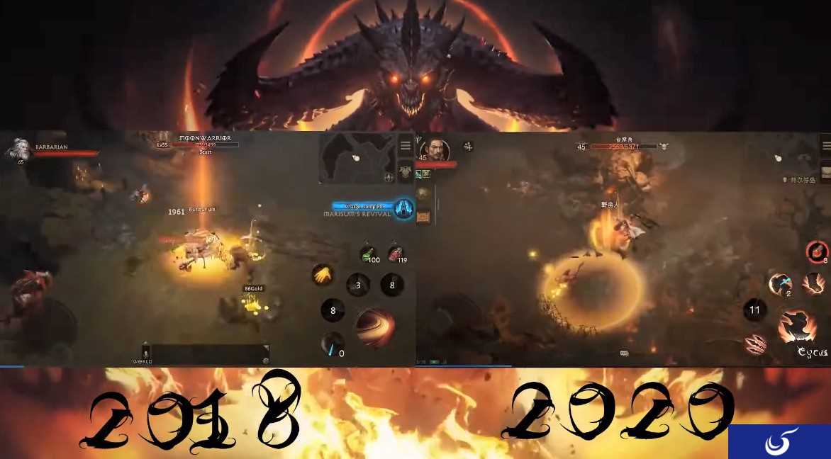 变化很大 《暗黑破坏神:不朽》2018 vs 2020预告、建模对比