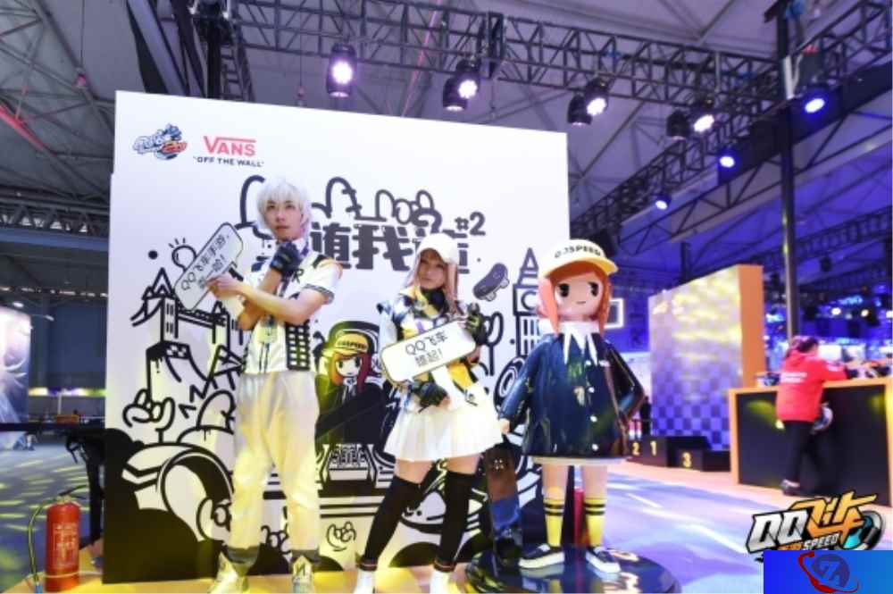 《QQ飞车》手游首秀TGC 超高人气玩转激情