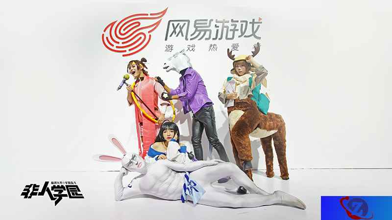CJ2018《非人学园》：活体御兔龙马现场吸睛，玩家：我玩还不行吗！