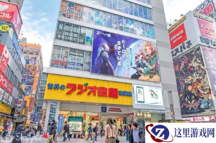 日本玩家为求《风云岛行动》尽快上线 竟在秋叶原打下巨幅广告