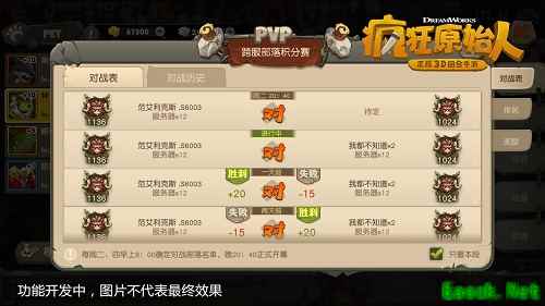 终极荣耀之战 《疯狂原始人》手游跨服部落战打响