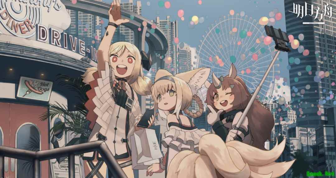 明日方舟:儿童节主题活动贺图公开 铃兰永远的神 小火龙是否算萝莉