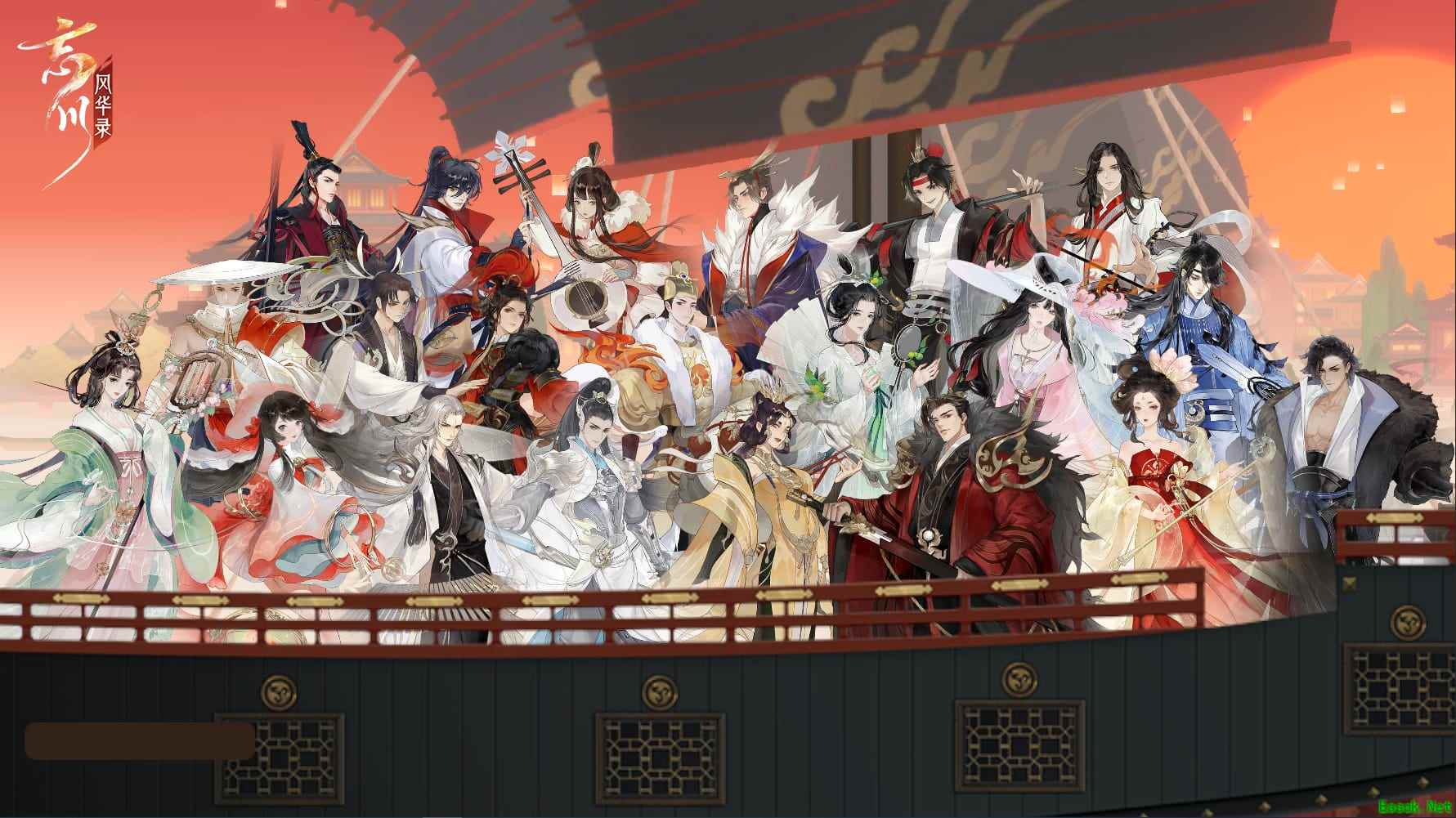 《忘川风华录》手游丹青卷全图鉴分享!【郑和喵】上线预告!