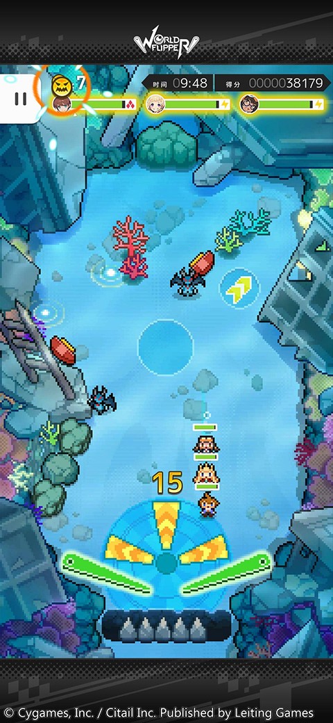 人气手游《World Flipper》来啦!简体字版由雷霆游戏独家代理