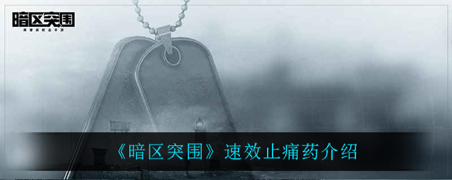 《暗区突围》布洛芬止痛药介绍