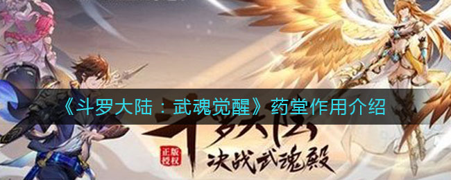 《斗罗大陆：武魂觉醒》药堂作用介绍