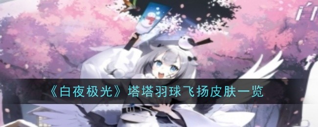 《白夜极光》塔塔羽球飞扬皮肤一览