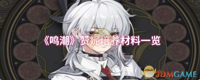 《鸣潮》赞妮培养材料一览