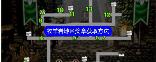 《歧路旅人:大陆的霸者》牧羊岩地区奖章获取方法