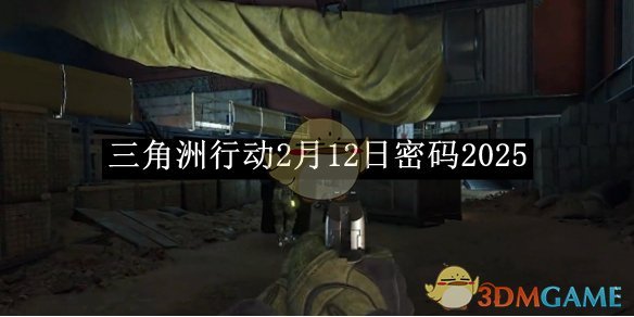 《三角洲行动》2月12日密码2025