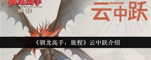 《驯龙高手:旅程》云中跃介绍