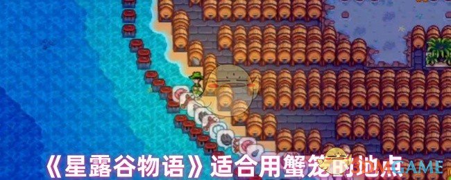 《星露谷物语》适合用蟹笼的地点