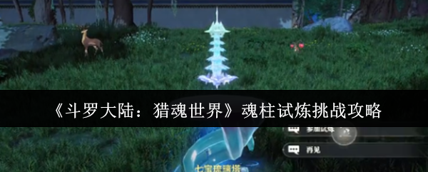 《斗罗大陆:猎魂世界》魂柱试炼挑战攻略