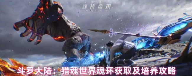 斗罗大陆:猎魂世界魂环获取及培养攻略
