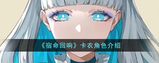 《宿命回响》卡农角色介绍