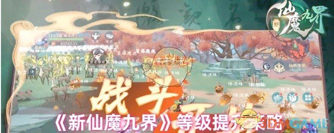 《新仙魔九界》等级提升策略