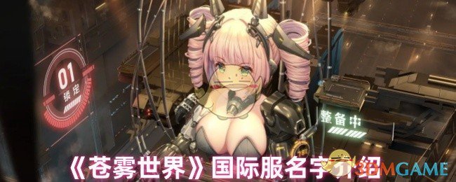 《苍雾世界》国际服名字介绍