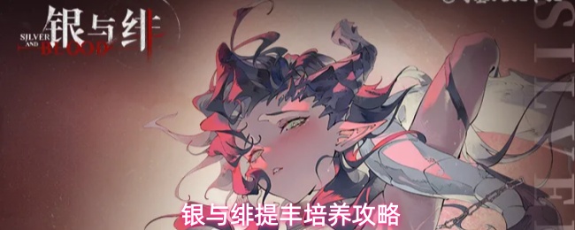 银与绯提丰培养攻略