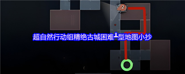 超自然行动组精绝古城困难┻型地图小抄