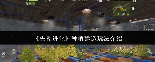 《失控进化》种植建造玩法介绍