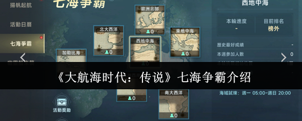 《大航海时代:传说》七海争霸介绍