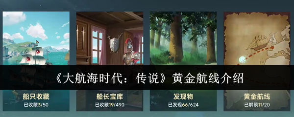 《大航海时代:传说》黄金航线介绍
