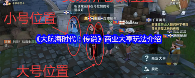《大航海时代:传说》商业大亨玩法介绍