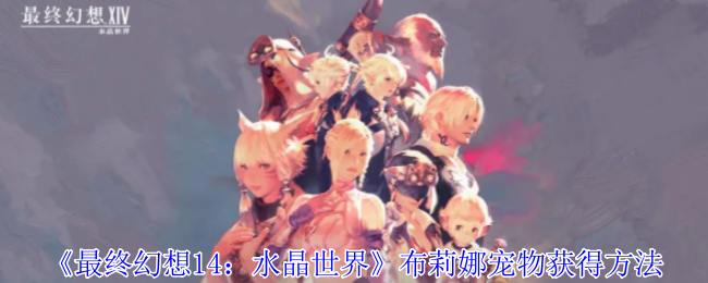 《最终幻想14:水晶世界》布莉娜宠物获得方法