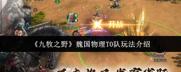 《九牧之野》魏国物理T0队玩法介绍