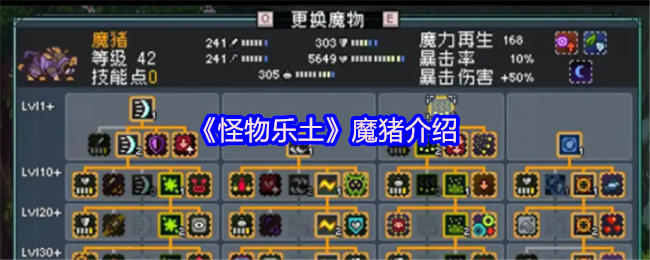 《怪物乐土》魔猪介绍