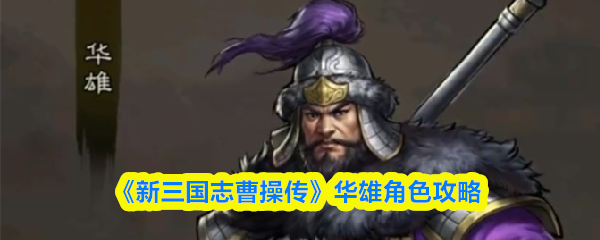 《新三国志曹操传》华雄角色攻略