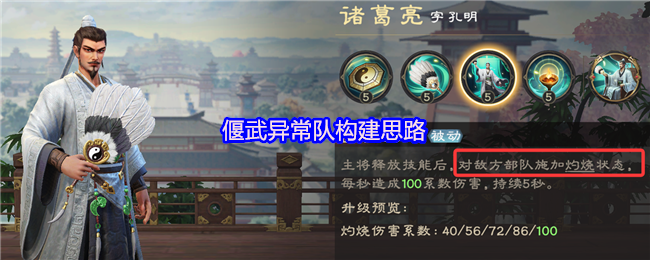 偃武异常队构建思路