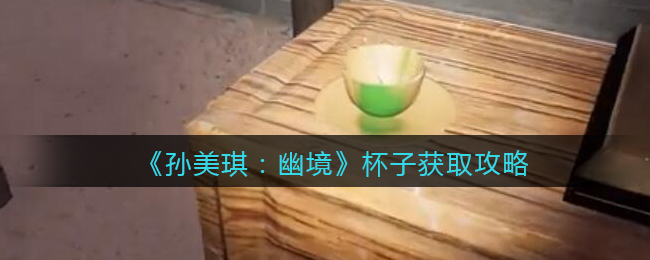 《孙美琪疑案:幽境》三级线索攻略——杯子